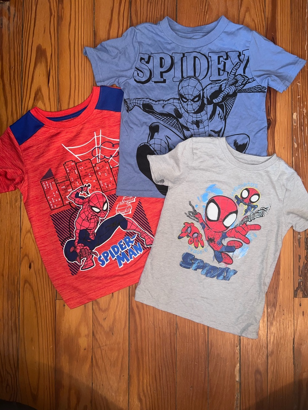 Spidey Shirt Lot
